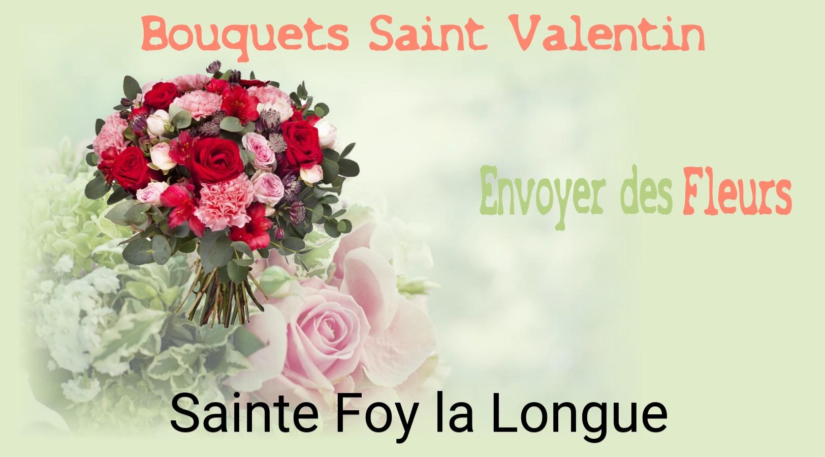 Roses de Saint-Valentin livrées à Sainte-Foy-la-Longue